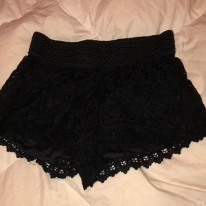Black shorts